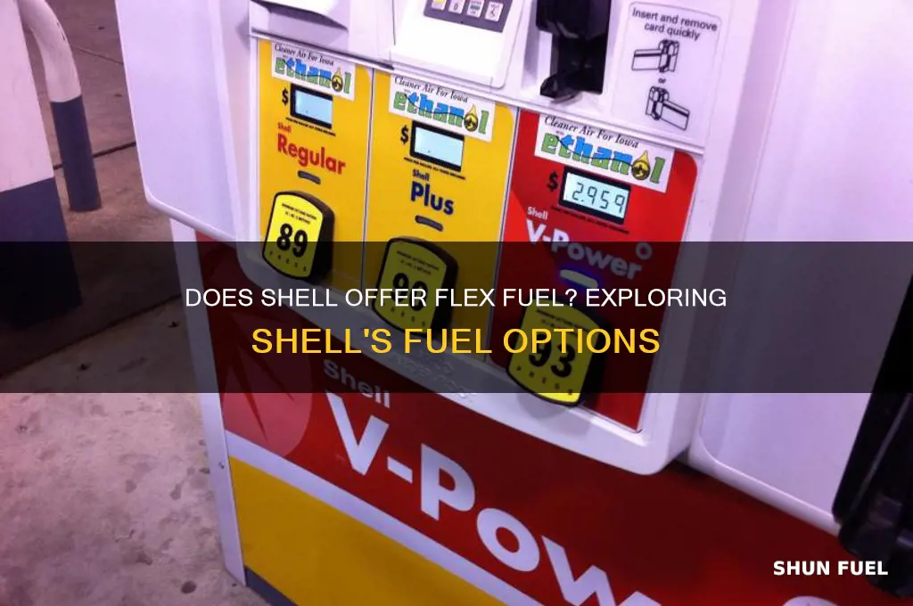 does shell have flex fuel