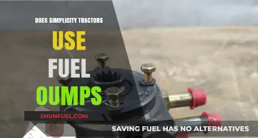 Do Simplicity Tractors Use Fuel Pumps? A Comprehensive Guide