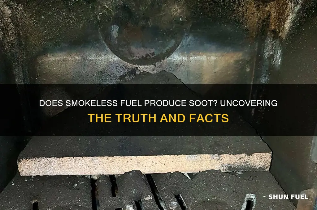 does smokeless fuel produce soot