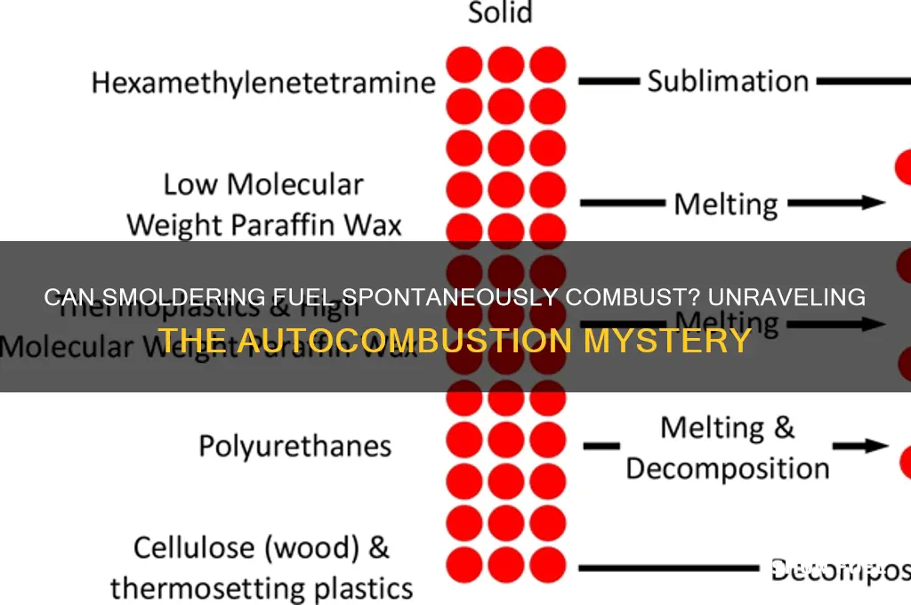 does smoldering fuel autocombust