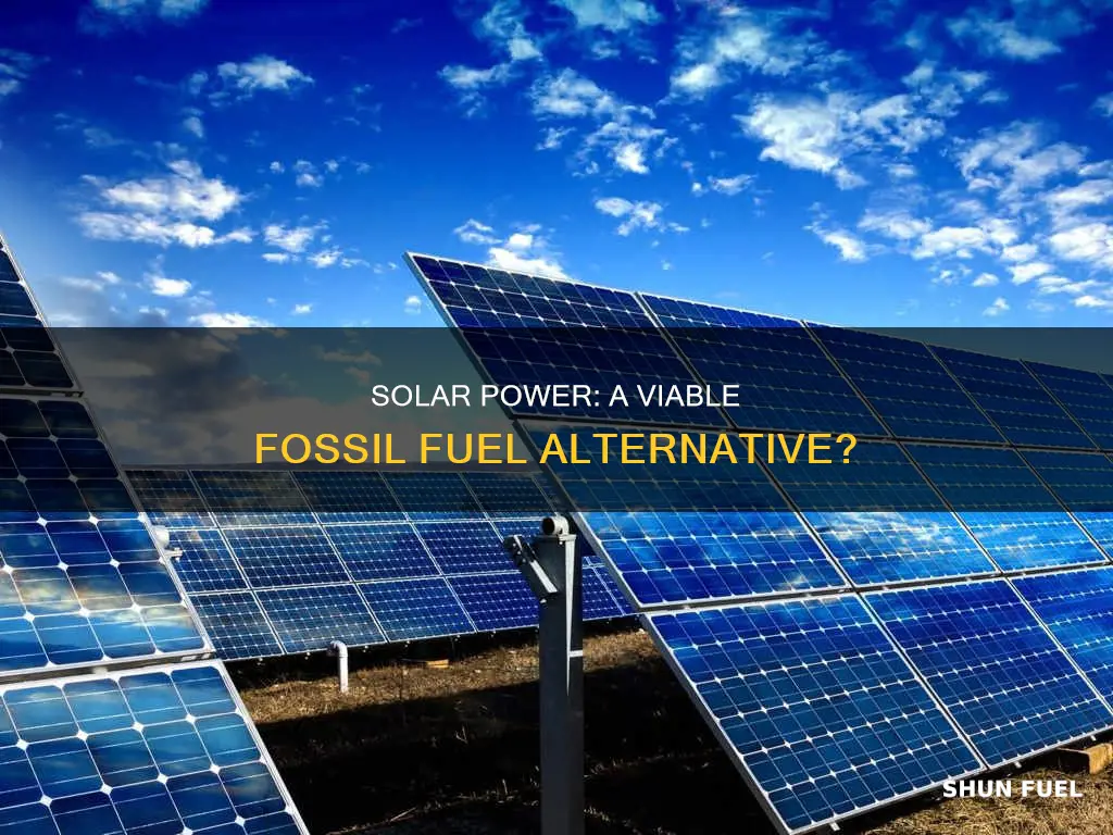 does solar power have the capacity to replace fossil fuels