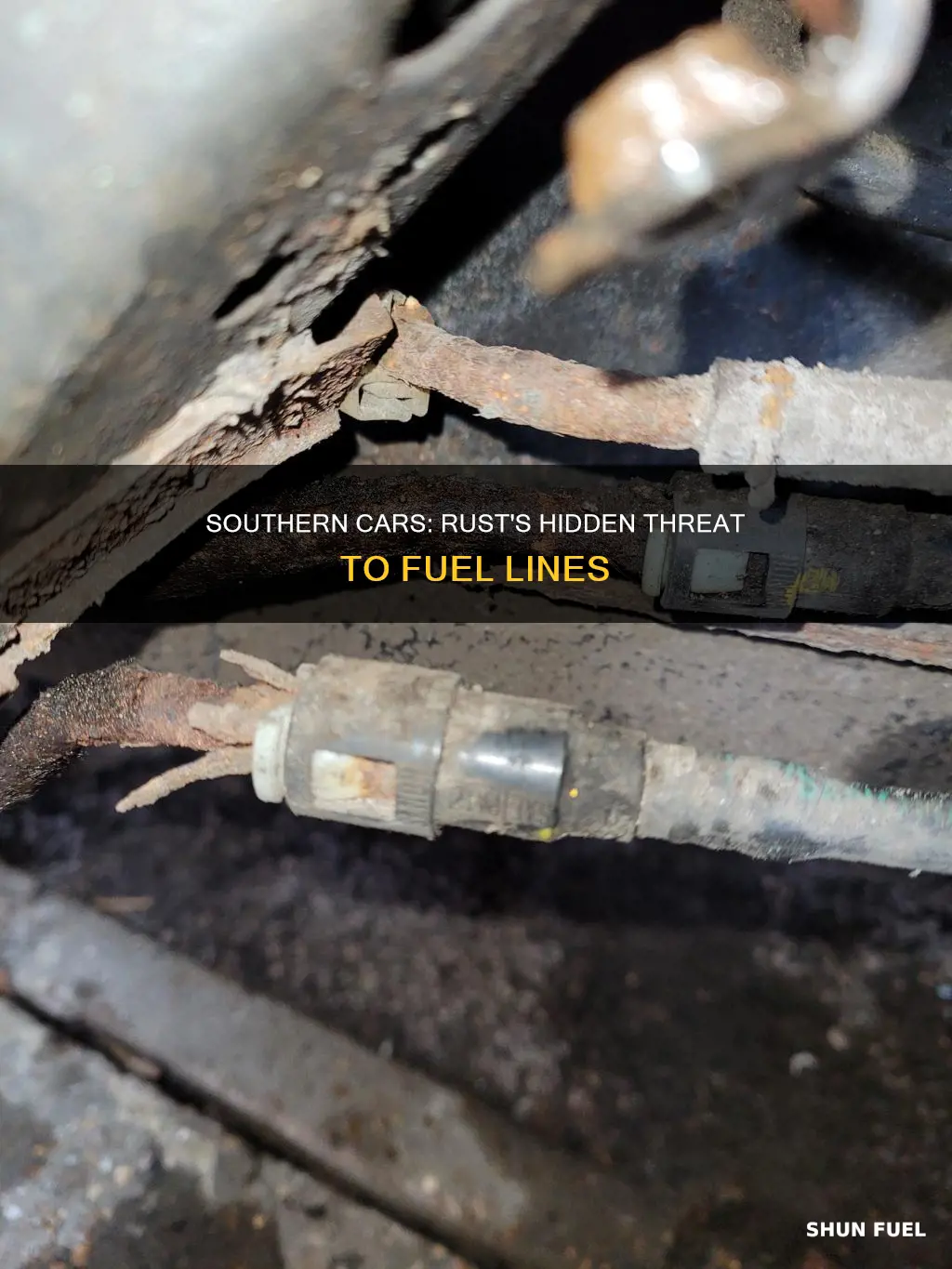 does southern cars have rust on fuel lines