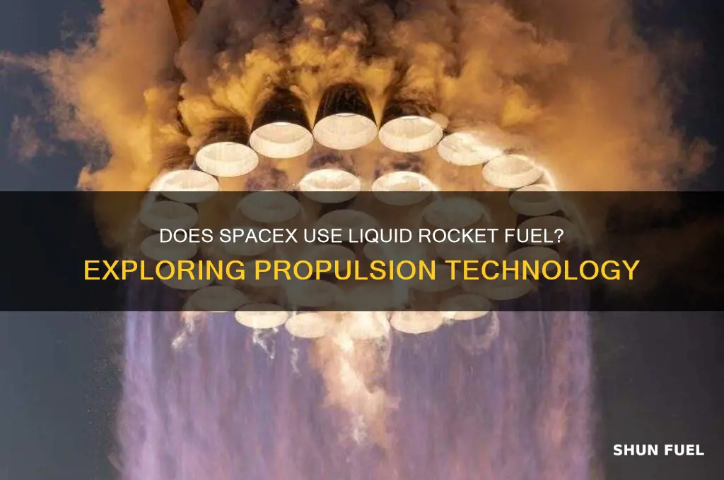 does spacex use liquid rocket fuel