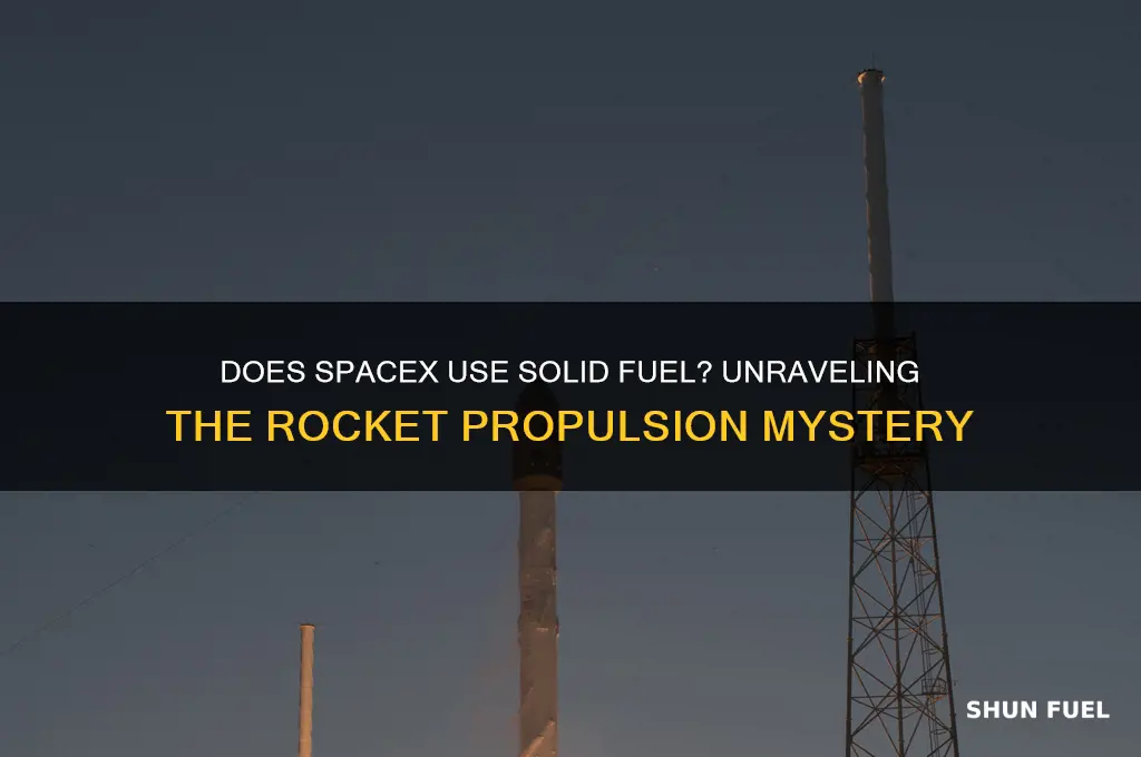 does spacex use solid fuel