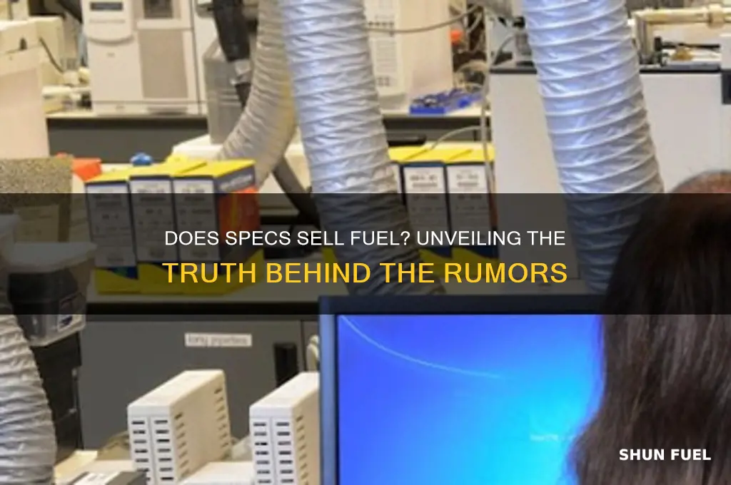 does specs sell fuel