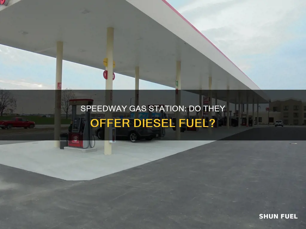 does speedway gas station have diesel fuel