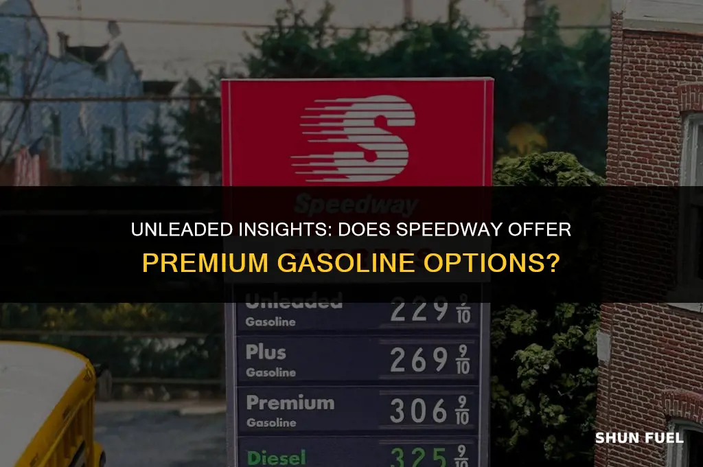 does speedway sell top tier gasoline