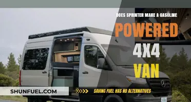 Exploring Sprinter's Lineup: Gasoline-Powered 4x4 Vans Available?