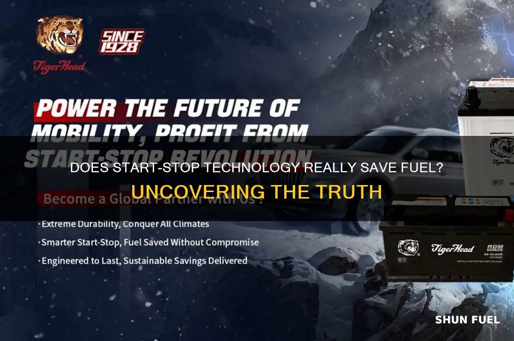 does start stop save fuel