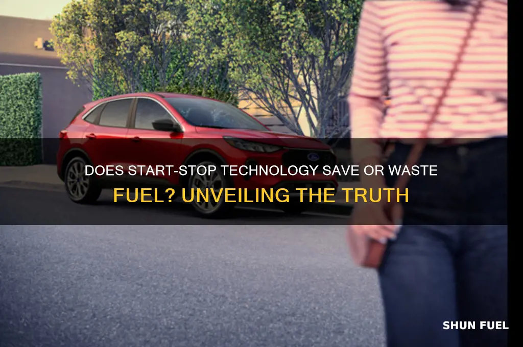 does start stop use more fuel