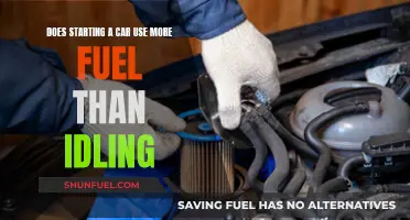 Car Starting: Fuel Consumption vs Idling