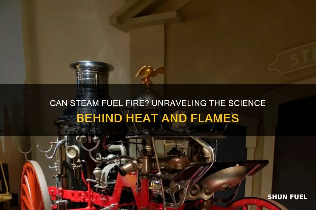 does steam fuel fire