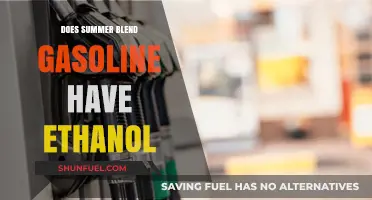 Exploring the Ethanol Content in Summer Blend Gasoline