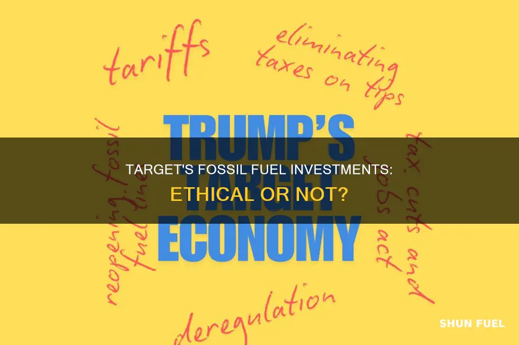 does target invest in fossil fuels