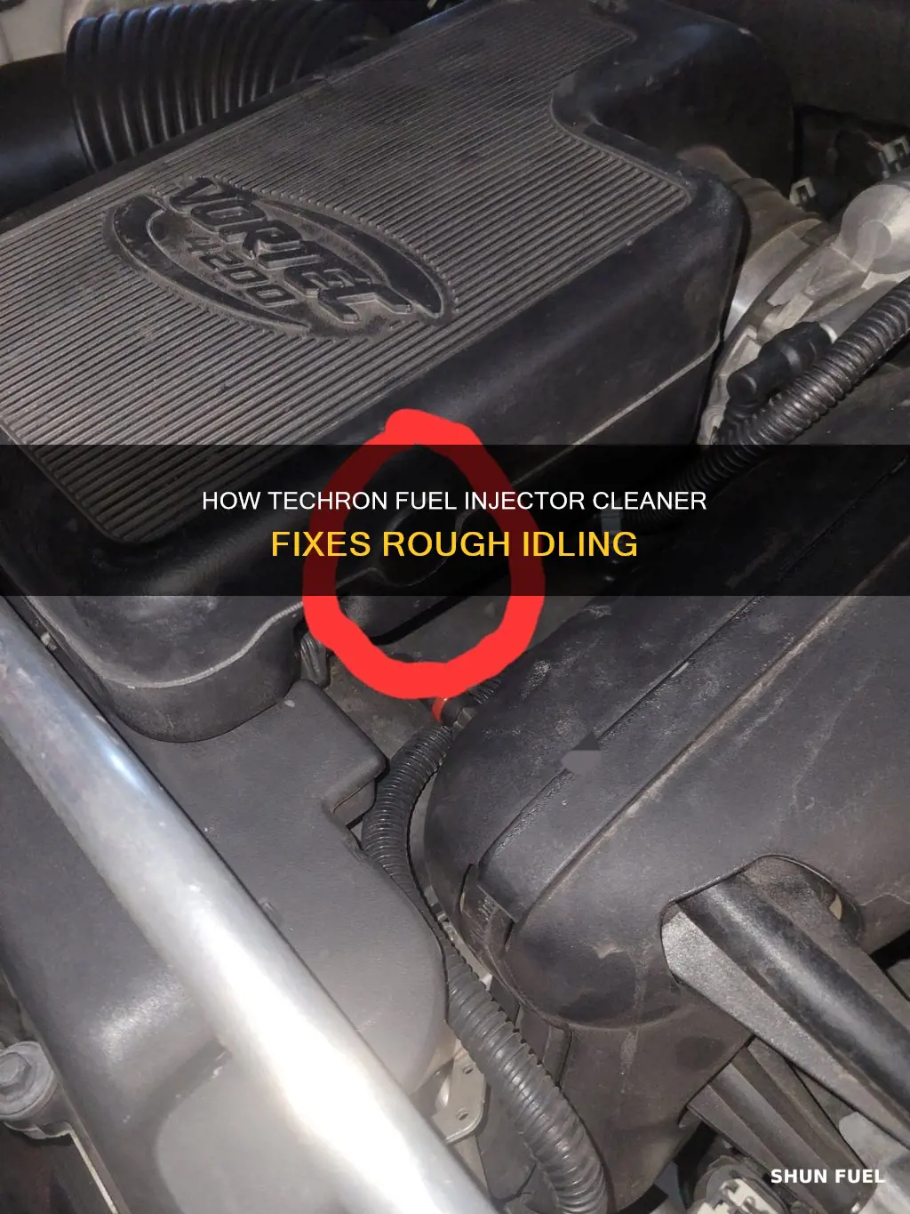 does techron fuel injector cleaner help with rough idle