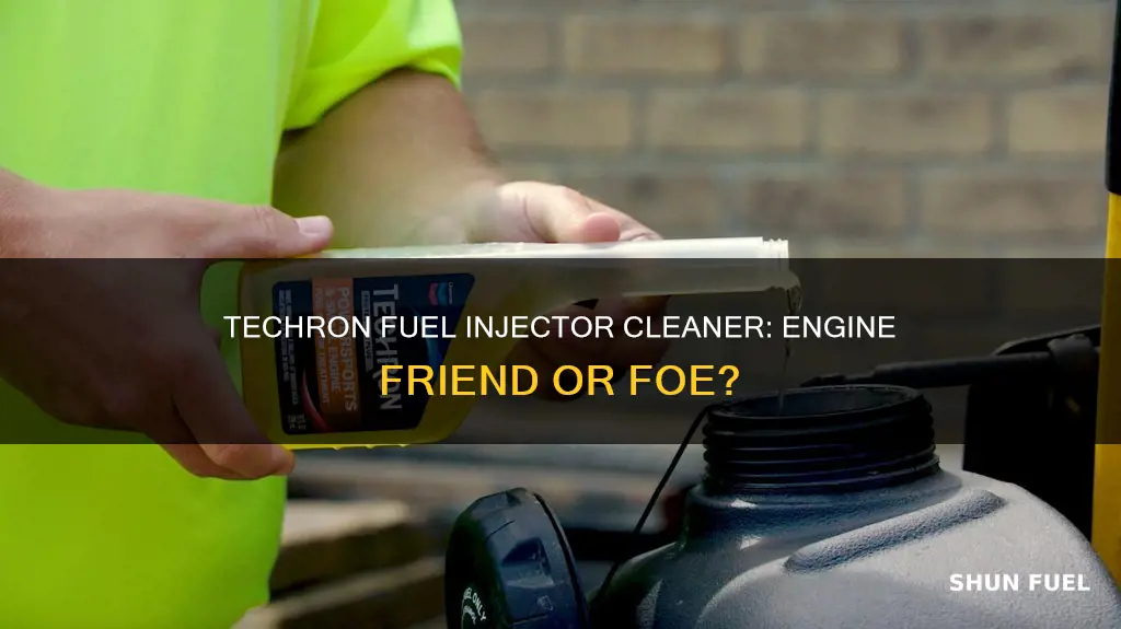does techron fuel injector cleaner hurt engine