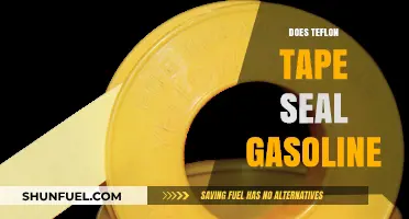 Exploring the Effectiveness of Teflon Tape in Sealing Gasoline Leaks