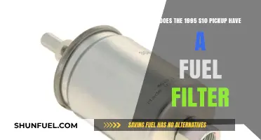 Where is the Fuel Filter on a 1995 S10 Pickup?