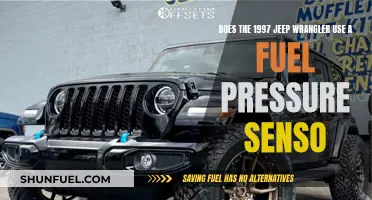 Jeep Wrangler Fuel Pressure Sensor: 1997 Models and Specifications