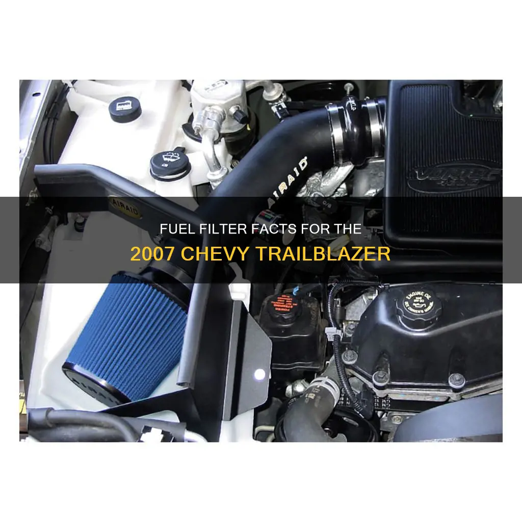does the 2007 chevy trailblazer have a fuel filter