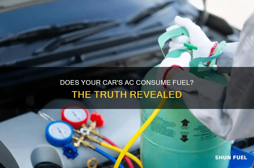 does the ac consume fuel
