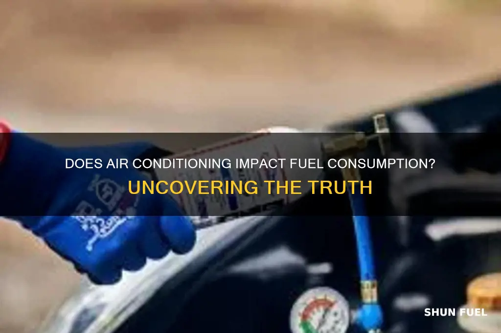 does the air con use fuel