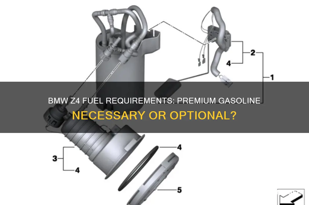 does the bmw z4 use premium fuel
