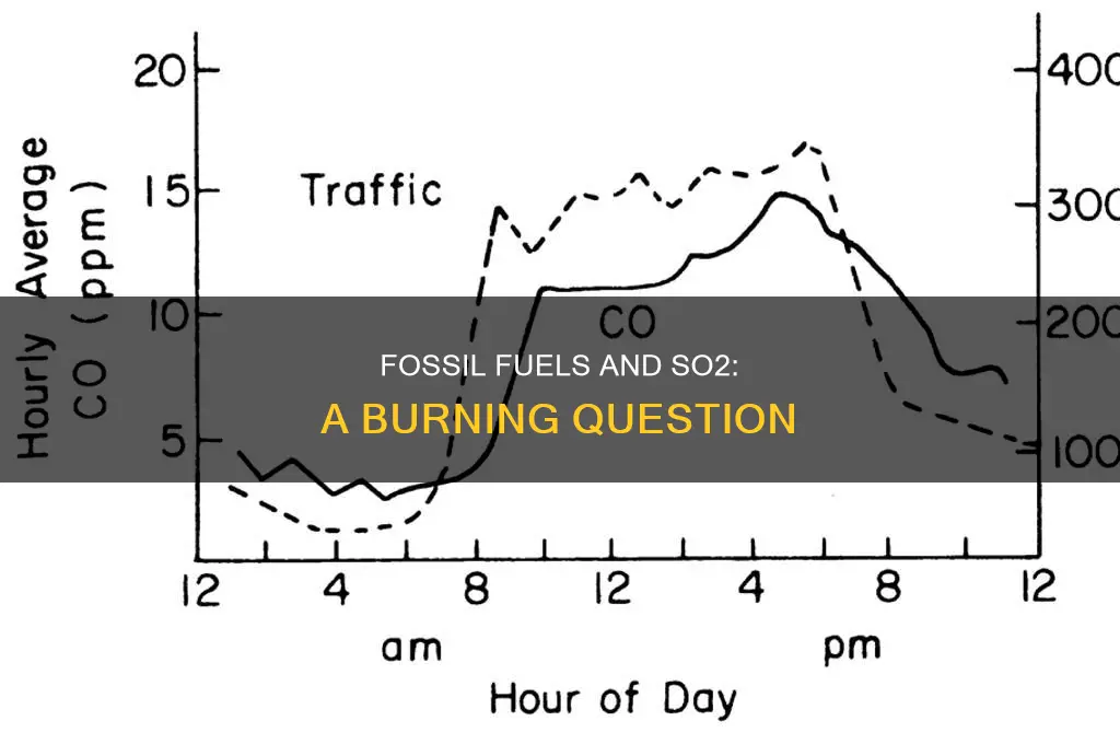 does the burning of fossil fuels created so2