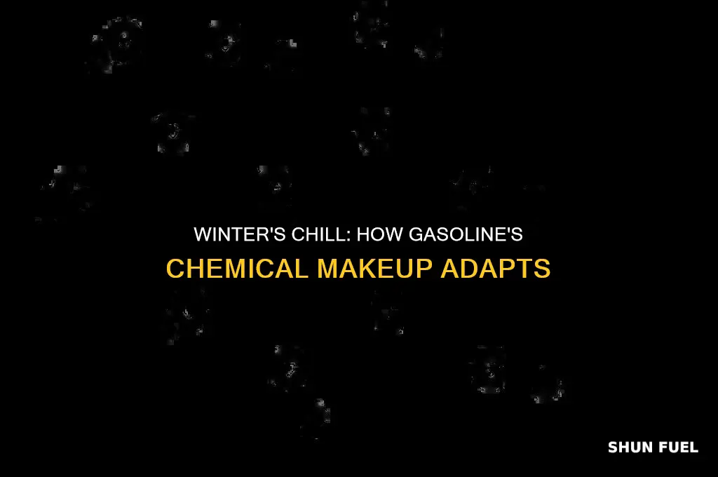 does the chemical composition of gasoline change in the winter