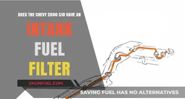 Chevy S10 Fuel Filter: Where Is It?