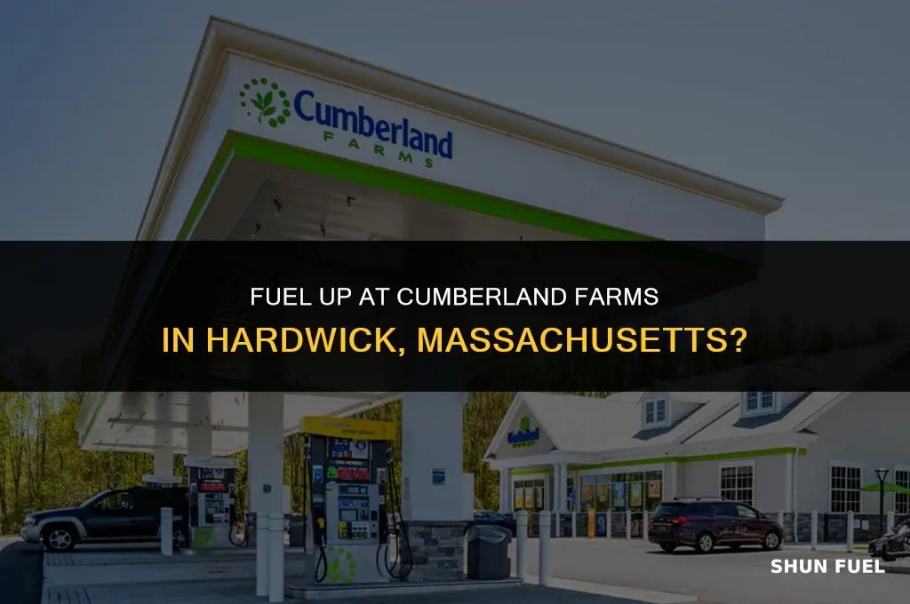 does the cumberland farms in hardwick massachusetts sell gasoline
