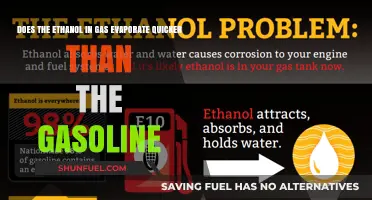 Ethanol vs. Gasoline: Evaporation Rates Compared
