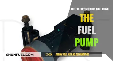Factory Security Systems: Do They Disable Fuel Pumps During Shutdowns?