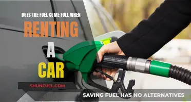 Rental Car Fuel Policies: Full Tank Expectations?