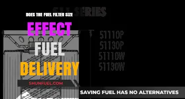 Fuel Filter Size: Impacting Fuel Delivery Efficiency?
