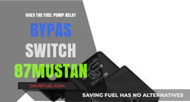 Fuel Pump Relay Bypass Switch in 87 Mustang: Does It Work?