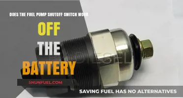 How Fuel Pump Shutoff Switch Operates Independently of the Battery