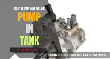 Fuel Lift Pump: Does LMM Have One in the Tank?