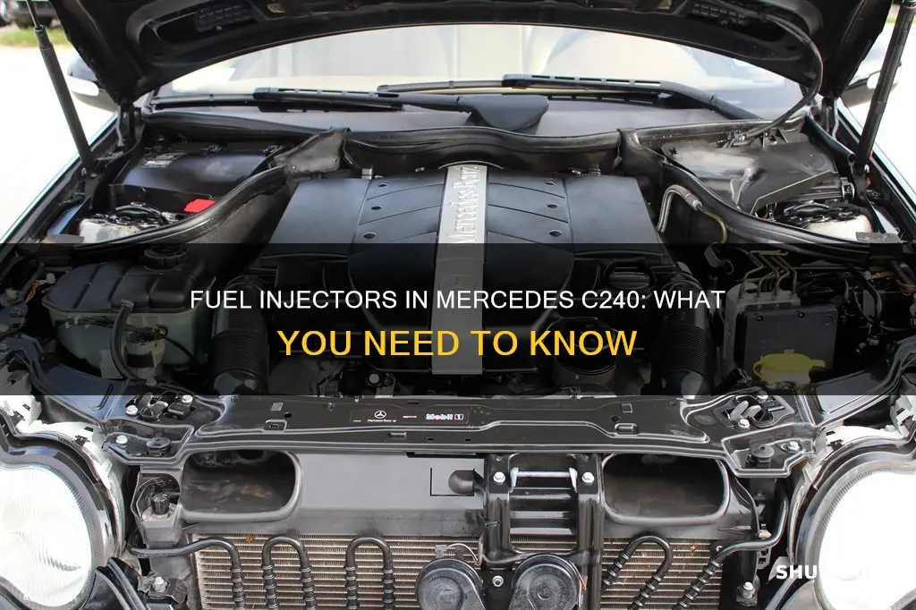 does the mercedes c240 has fuel injectors