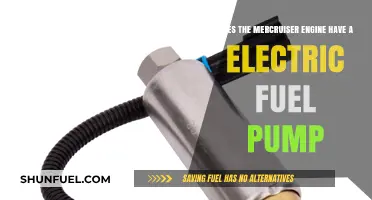 Mercruiser Engine: Electric Fuel Pump Presence Explained