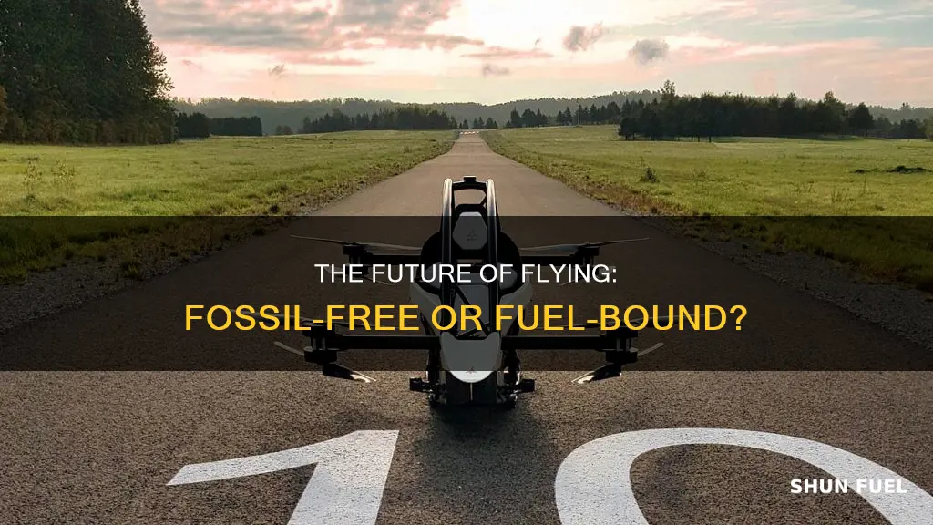 does the new flying car use fossil fuel