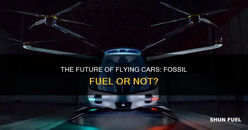 does the new flying car use fossil fuel