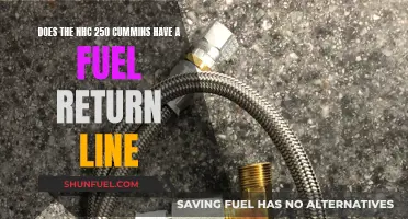 Cummins NHC 250: Does It Need a Fuel Return Line?