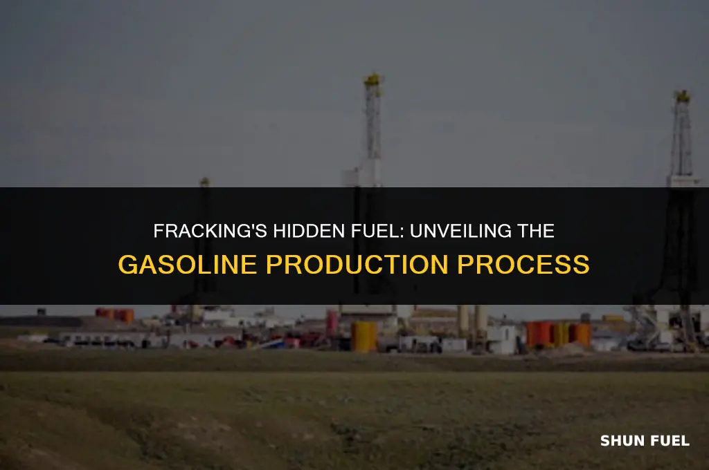 does the oil from fracking produce gasoline