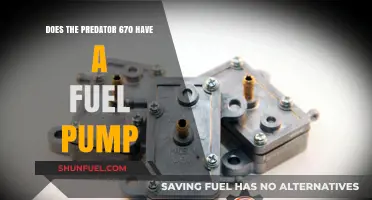 Predator 670 Fuel Pump: Does It Come Equipped?