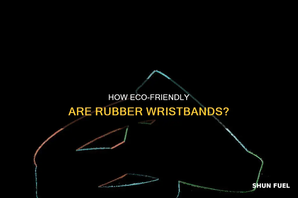 does the production of rubber wristbands use fossil fuels