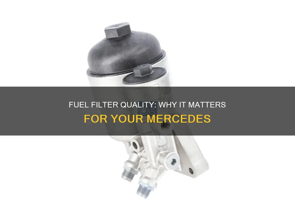 does the quality of fuel filter matter mercedes