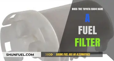 Toyota RAV4 Fuel Filter: Where Is It?
