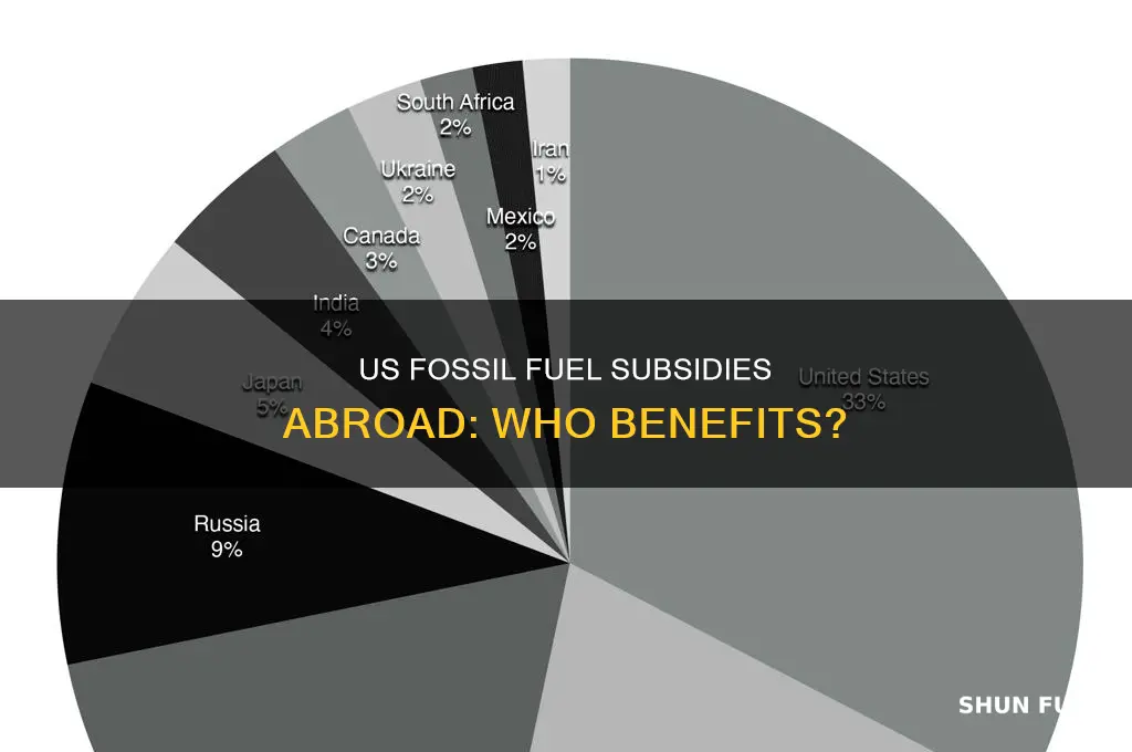 does the united states pay foreign countries fossil fuel subsidies