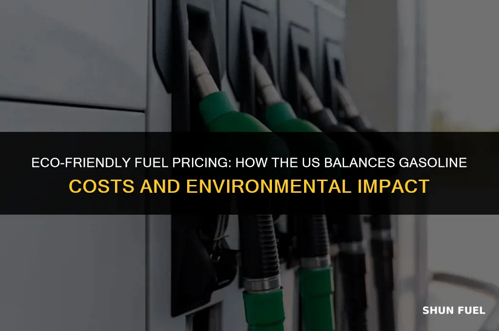 does the united states price gasoline based on environment